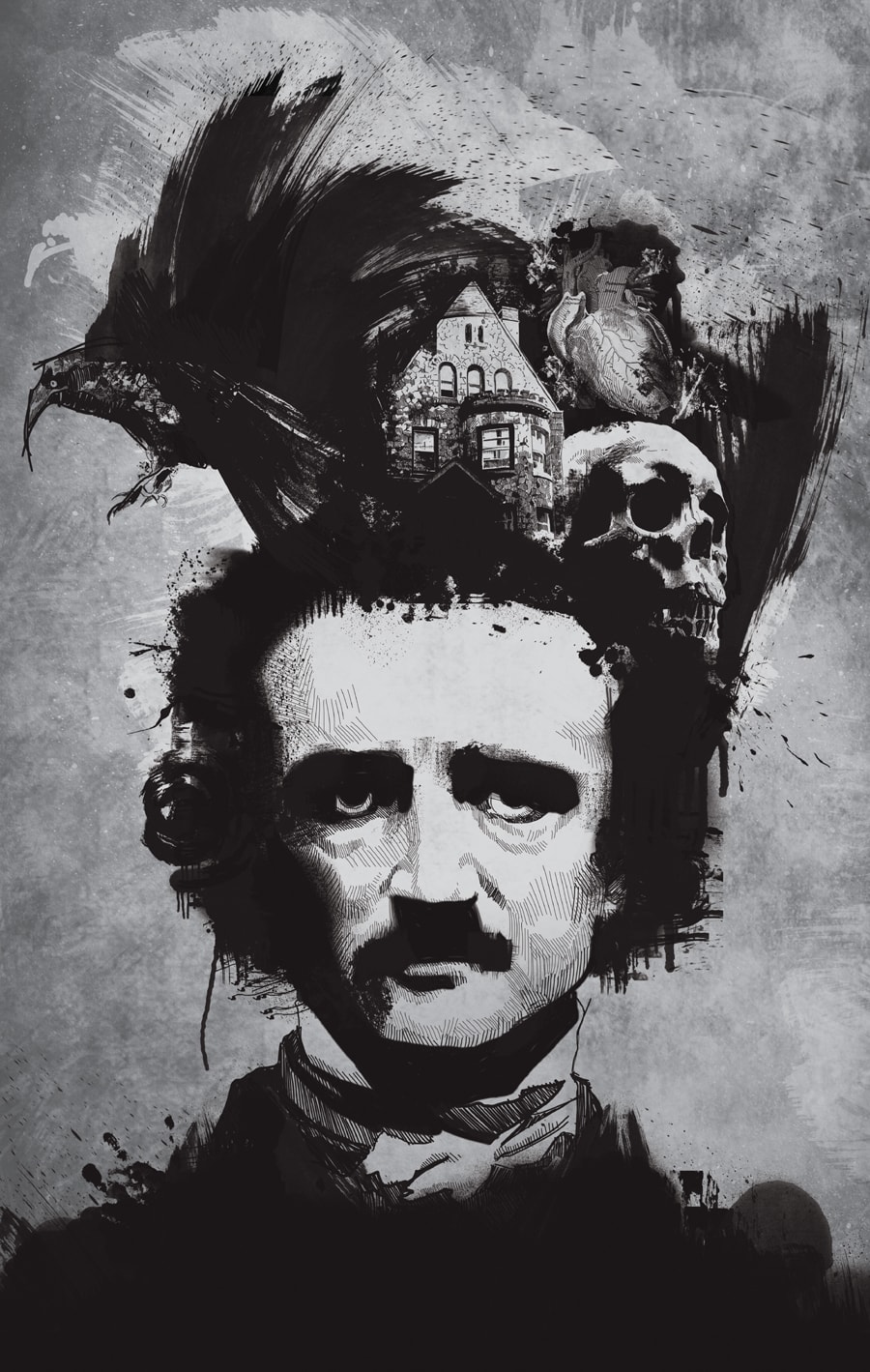 The Art of Matthew Childers | Edgar Allan Poe Poster
